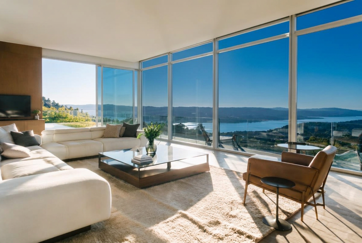 Glass after Solar Control Film